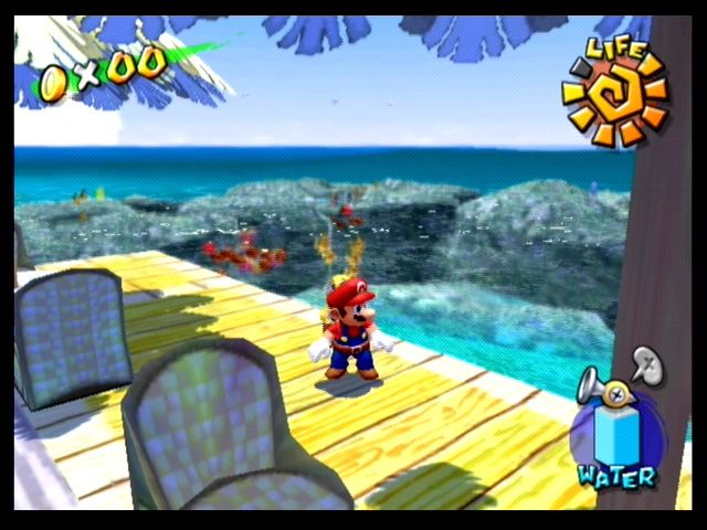 Super Mario Sunshine screenshot 3 for Gamecube